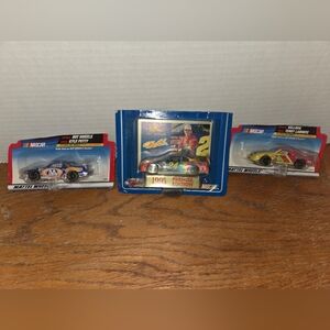LOT OF THREE - "CUT CARD" NASCAR CARS - NEW